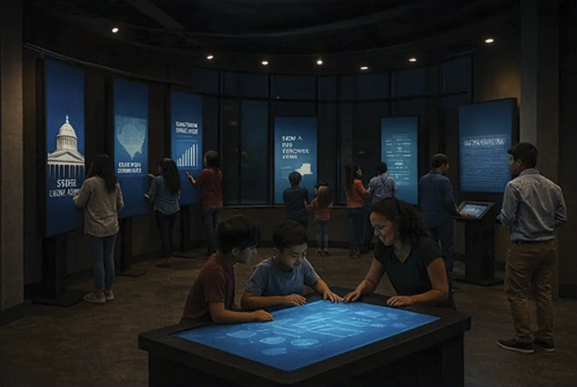 Interactive learning — Capitol table