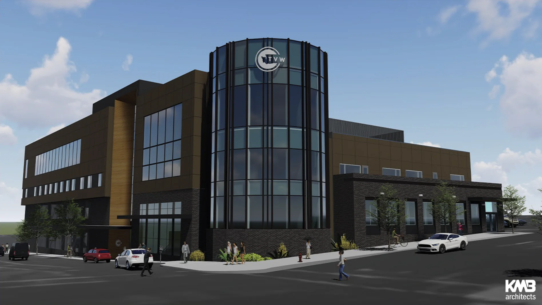 TVW exterior rendering