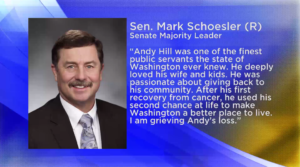 Schoesler statement on Andy Hill