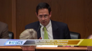 Sen. Andy Hill (R) - Redmond, Remembered by Colleagues